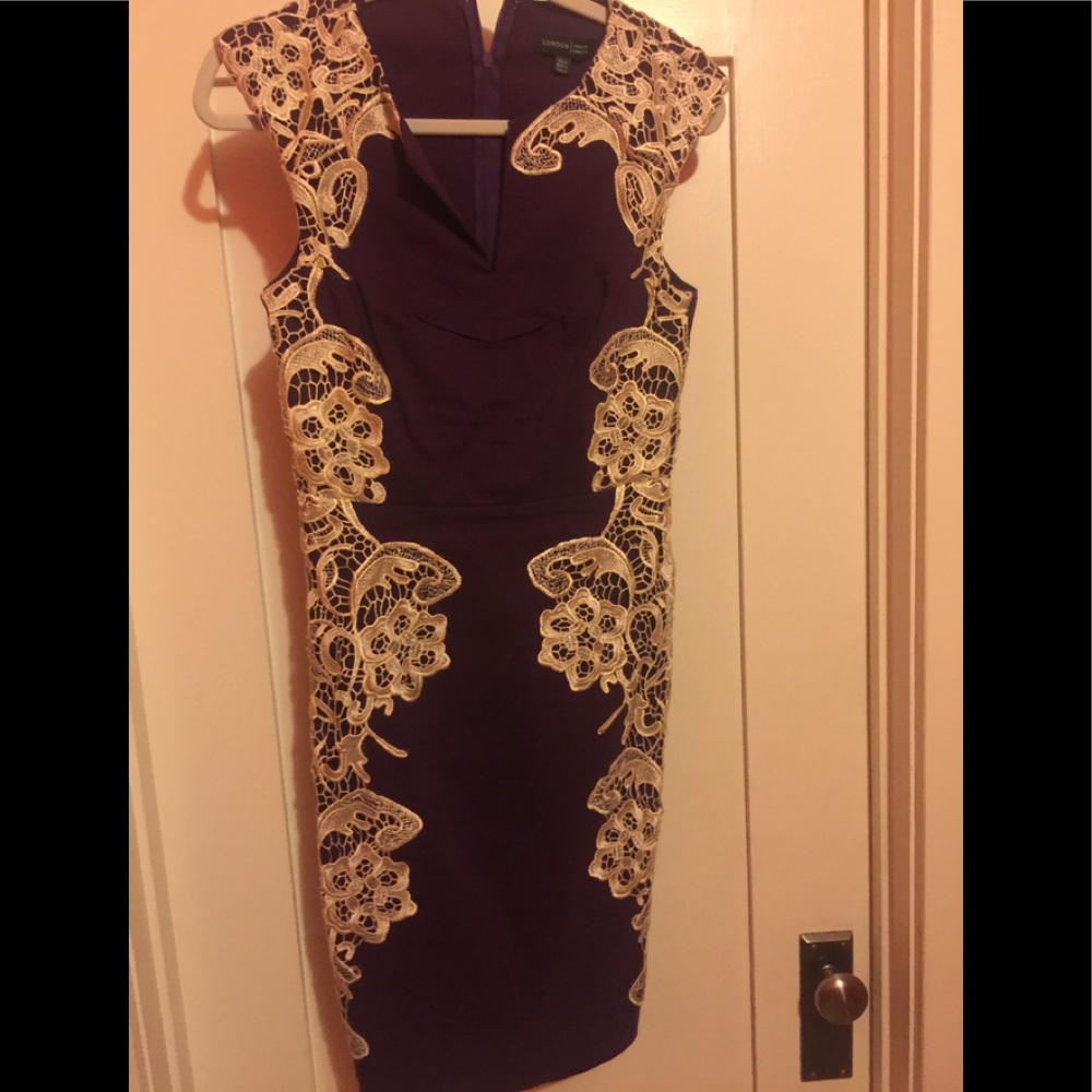 London Eggplant Dress from ModCloth